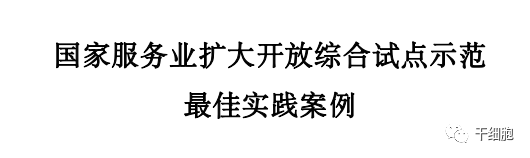 國家服務(wù)業(yè)擴大開(kāi)放綜合試點(diǎn)示范最佳實(shí)踐案例